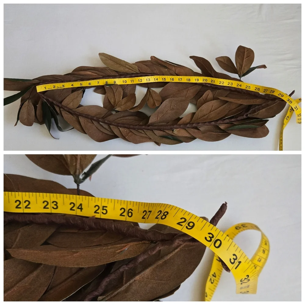 Pottery Barn Magnolia Leaf Garland READ READ READ